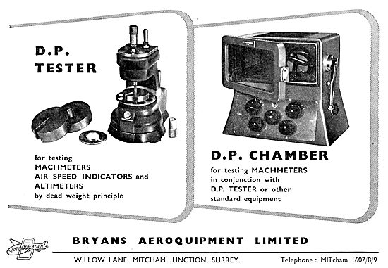 Bryans Aeroquipment D.P.Tester                                   