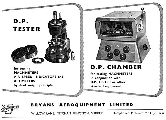 Bryans Aeroquipment - Instrument Test Equipment                  