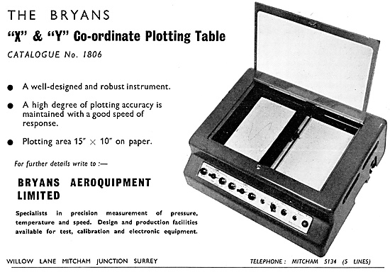 Bryans Aeroquipment Measuring & Test Equipment                   