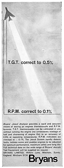 Bryans Ltd. Mitcham. Jetcal Thermocouple Calibration & Test  Eqpt
