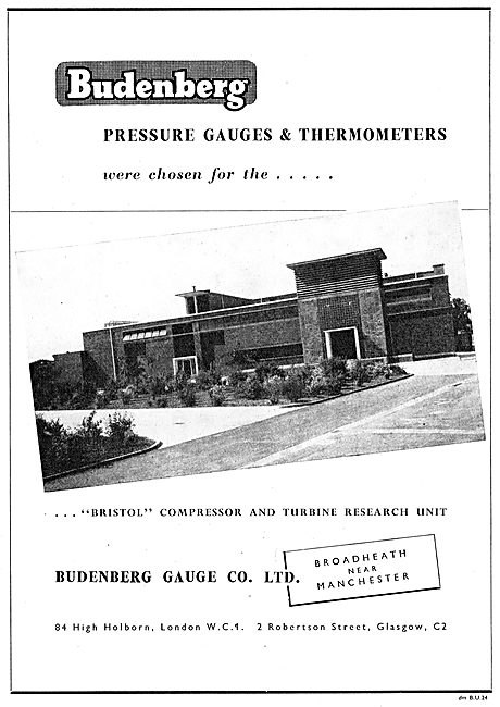 Budenburg Gauge Co - Gauges For Research Units & Laboratories    