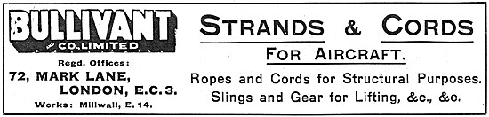 Bullivant  Strands & Cords For Aircraft                          