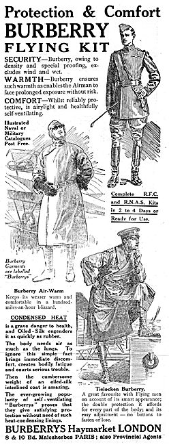 Burberry Flying Kit 1916                                         