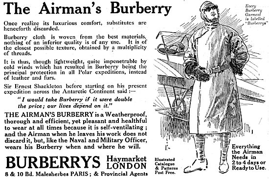 The Airman's Burberry Flying Coat                                