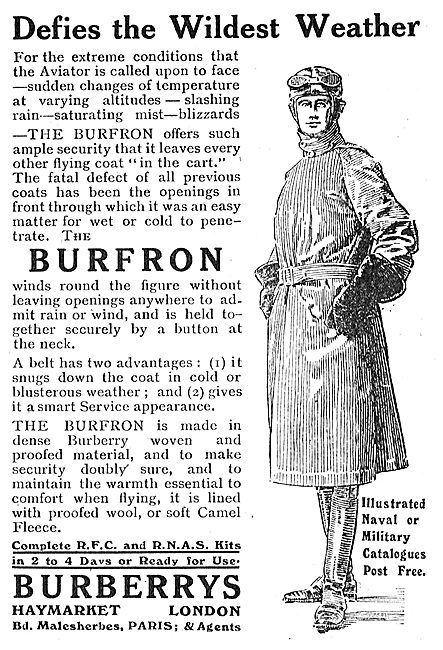 Burberry Burfron Flying Coat                                     