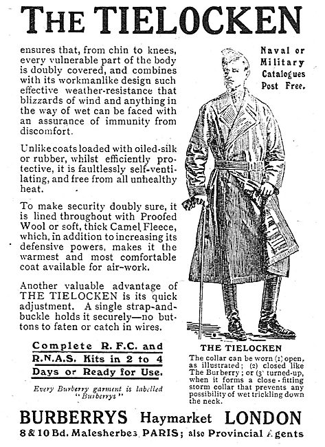 Burberry Tielocken Military Officers Coat                        