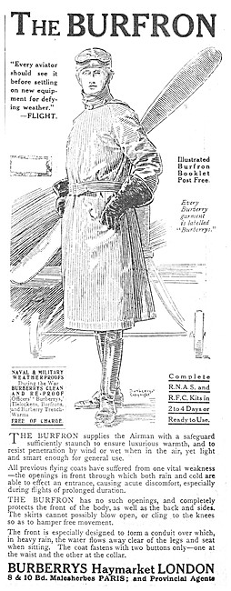 Burberry Burfron Airmans Coat 1917                               