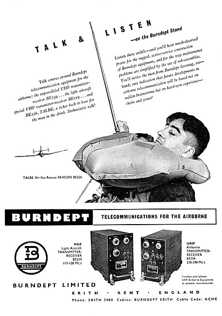 Burndept Airborne Telecommunications 1956                        