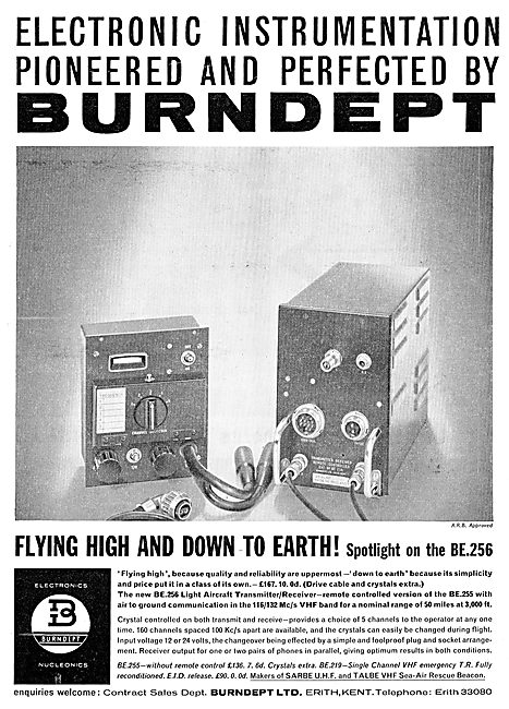 Burndept BE255 Aircraft Transmitter/Receiver                     