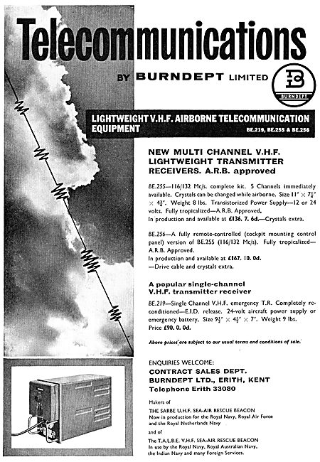 Burndept Telecomms: BE219 BE225 BE256                            