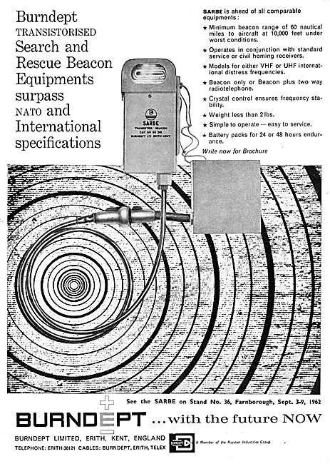 Burndept SARBE Rescue Beacon                                     