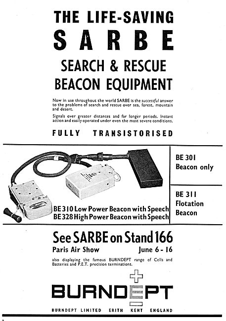 Burndept SARBE Search & Rescue Beacon Equipment                  