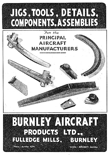 Burnley Aircraft Products - BAP Jigs, Tools & Details            