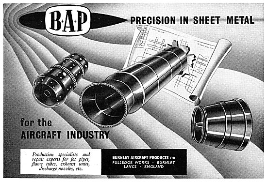 Burnley Aircraft Products - BAP Precision Sheet Metal Works      