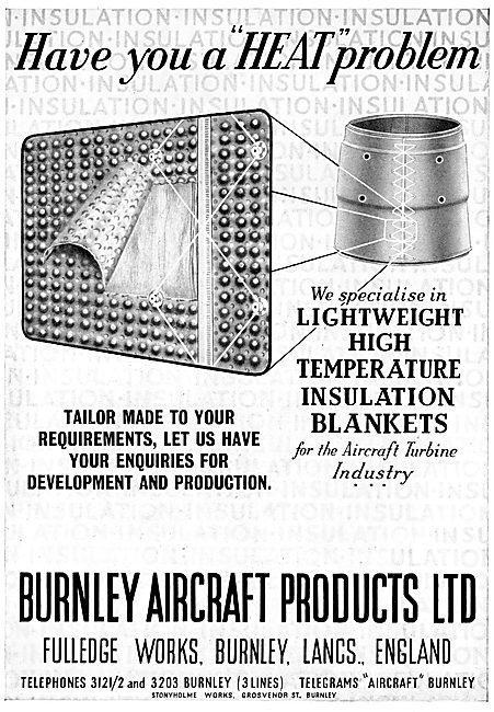 Burnley Aircraft Products: BAP Turbine Flame Tubes, & Jet Pipes  