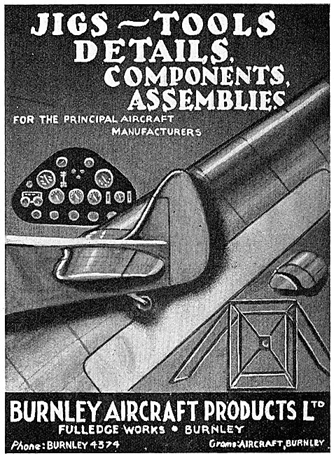 Burnley Aircraft Products - Jigs, Tools & Components For Aircraft