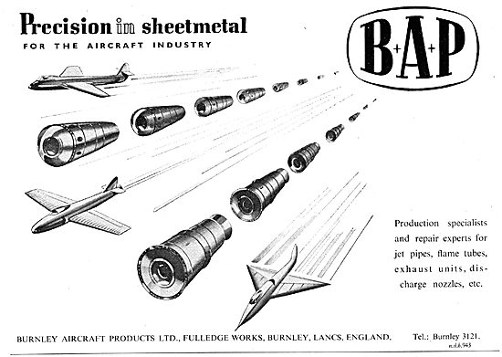 Burnley Aircraft Products - BAP Precision Sheet Metal Works      