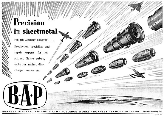 Burnley Aircraft Products - BAP Precision Sheet Metal Works      