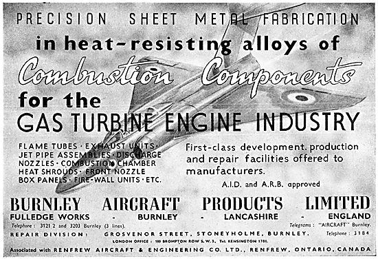 Burnley Aircraft Products B.A.P.                                 