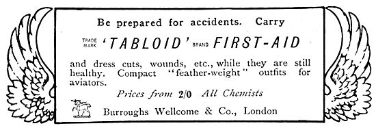 Burroughs Wellcome Tabloid First Aid Kit                         
