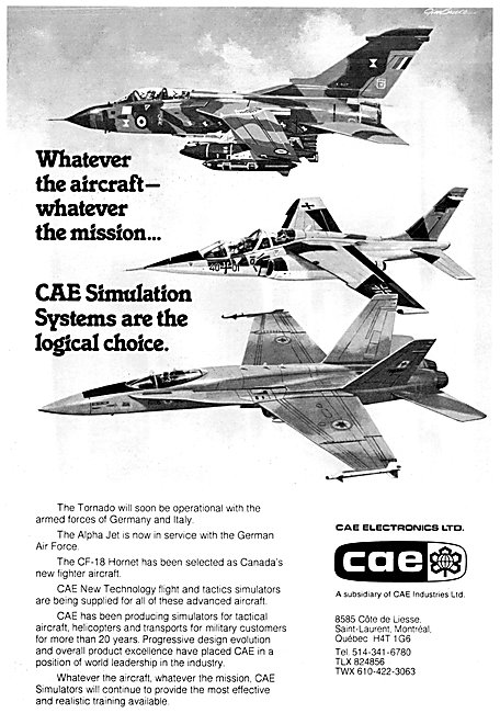 CAE Flight Simulators                                            