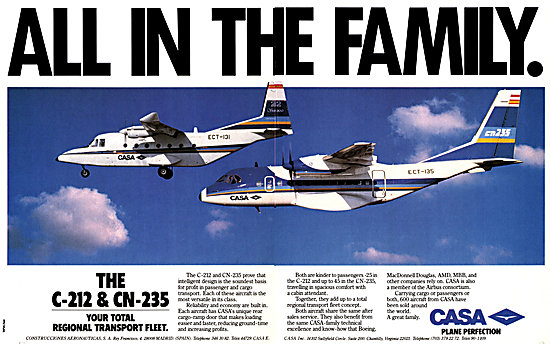 CASA  C-212   CASA CN-235                                        