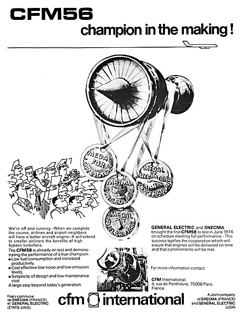 CFM International. CFM56 Aero Engine                             