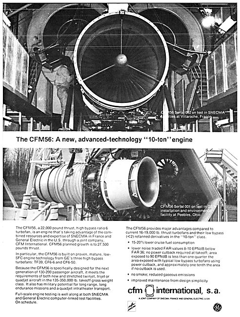 CFM International. CFM56 Aircraft Engine                         