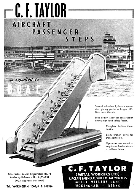 C.F.Taylor Aircraft Passenger Steps                              