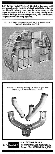C.F. Taylor. Sheet Metal Fabrications & Assemblies               