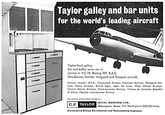 C.F. Taylor Aircraft Galley Equipment                            