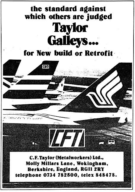C.F.Taylor Aircraft Galleys & Sheet Metalwork                    