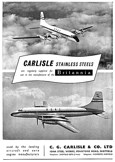 C.G.Carlisle Stainless Steels                                    