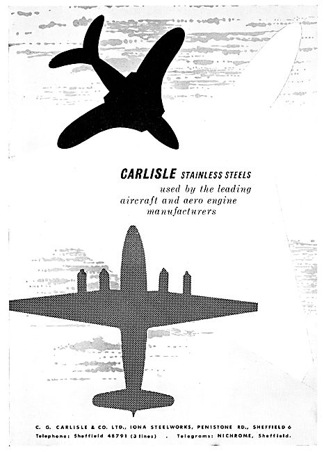 C.G.Carlisle Stainless Steels                                    