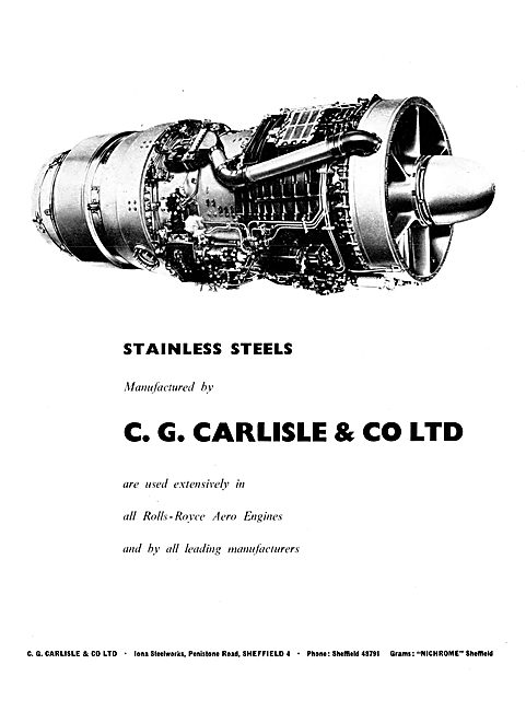 C.G.Carlisle Stainless Steels                                    