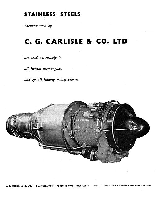 C.G.Carlisle Stainless Steels                                    
