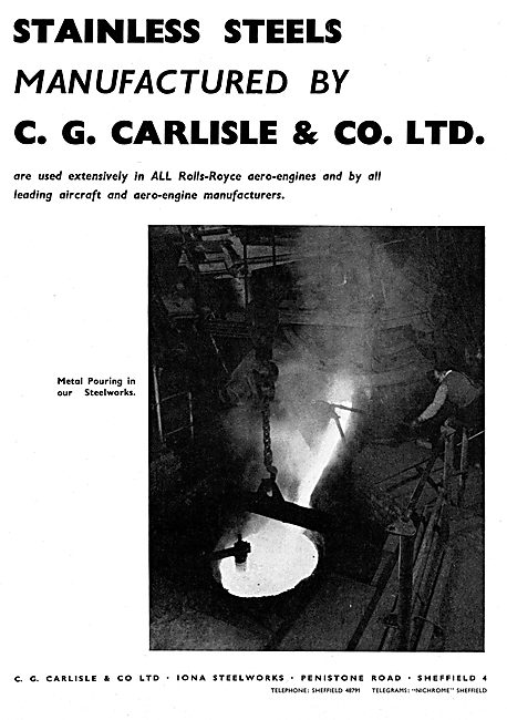 C.G.Carlisle  StaInless Steels                                   