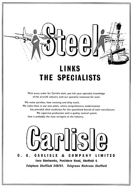 C.G.Carlisle Stainless & Alloy Steels                            