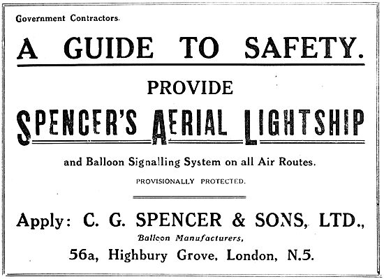 C.G.Spencer  Aerial Lightship                                    