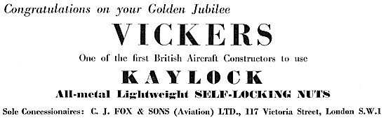 C.J.Fox - Kaylock All-Metal Lightweight Self-Locking Nuts        
