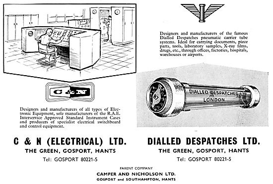 C & N Electrical - Dialled Despatches Electonic & Communications 