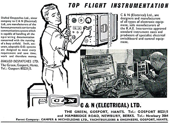 C & N Electrical - Newbury.. Manufacturers Of Avioncs Equipment  