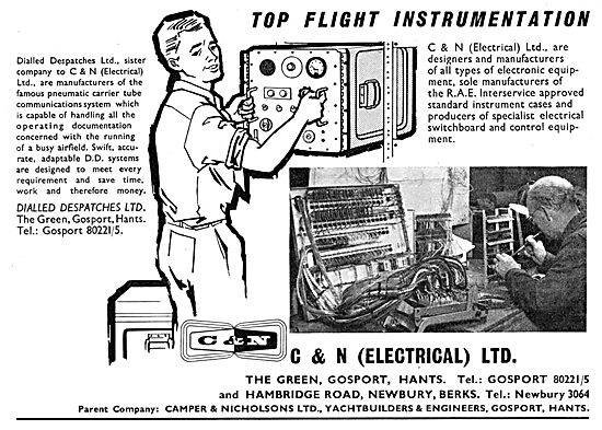 C & N Electrical - Newbury.. Manufacturers Of Avioncs Equipment  