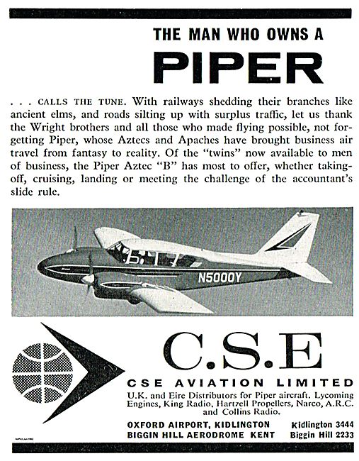 CSE Aviation Oxford Airport - Piper Aircraft Distributors        