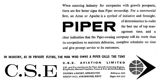 CSE Aviation - Piper Aircraft Distributors                       