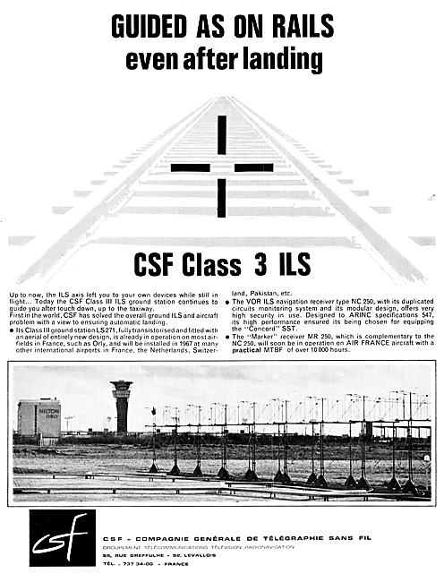 CSF Airport ILS Installations                                    