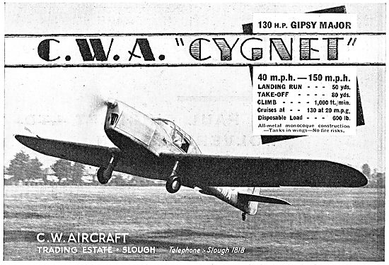 C.W.Aircraft Cygnet                                              