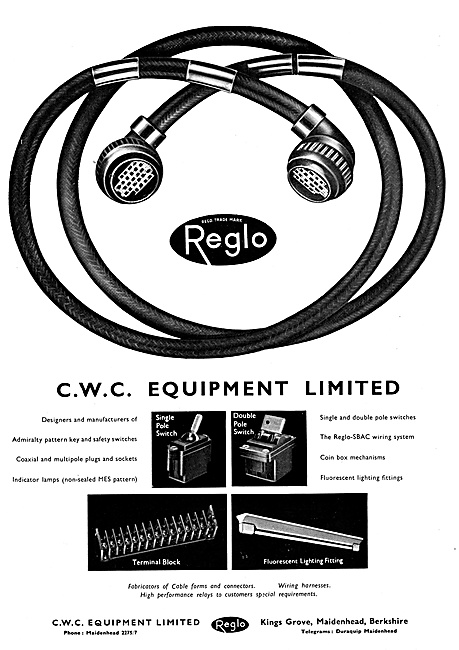 C.W.C.  REGLO Electrical Equipment                               