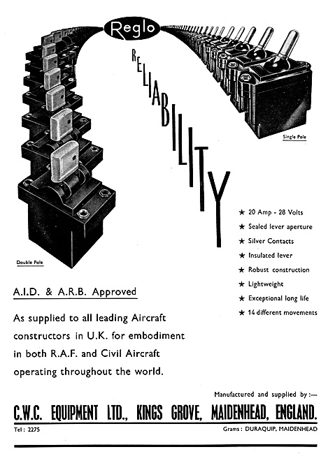 CWC Electrical & Electronic Devices For The Aircraft Industry    