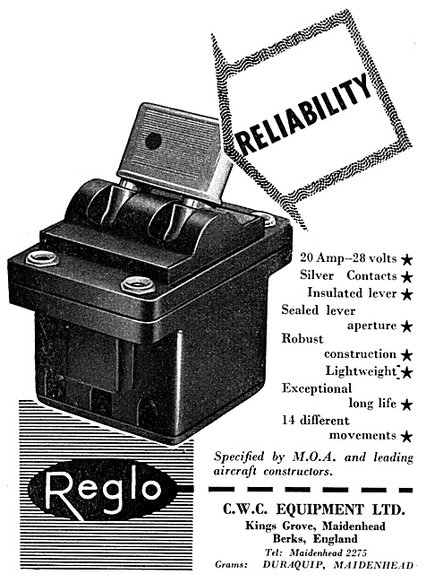 CWC Reglo Electrical & Electronic Components                     